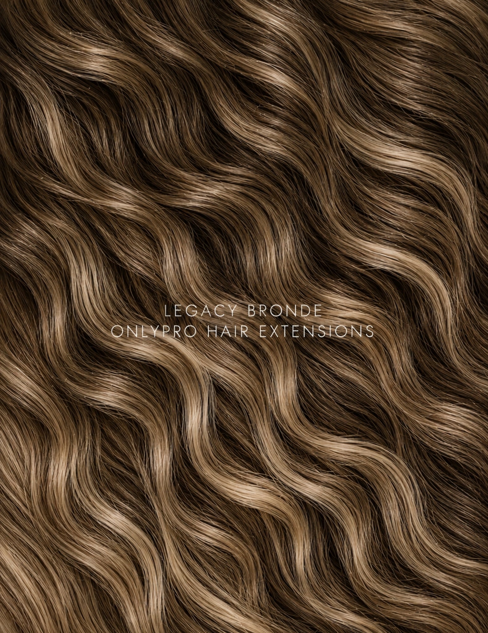 #shade_legacy-bronde | Onlypro O-Weft Genius Weft Beach Wave Extensions Legacy Bronde, Level 6, Rooted Dimensional Weft Extensions