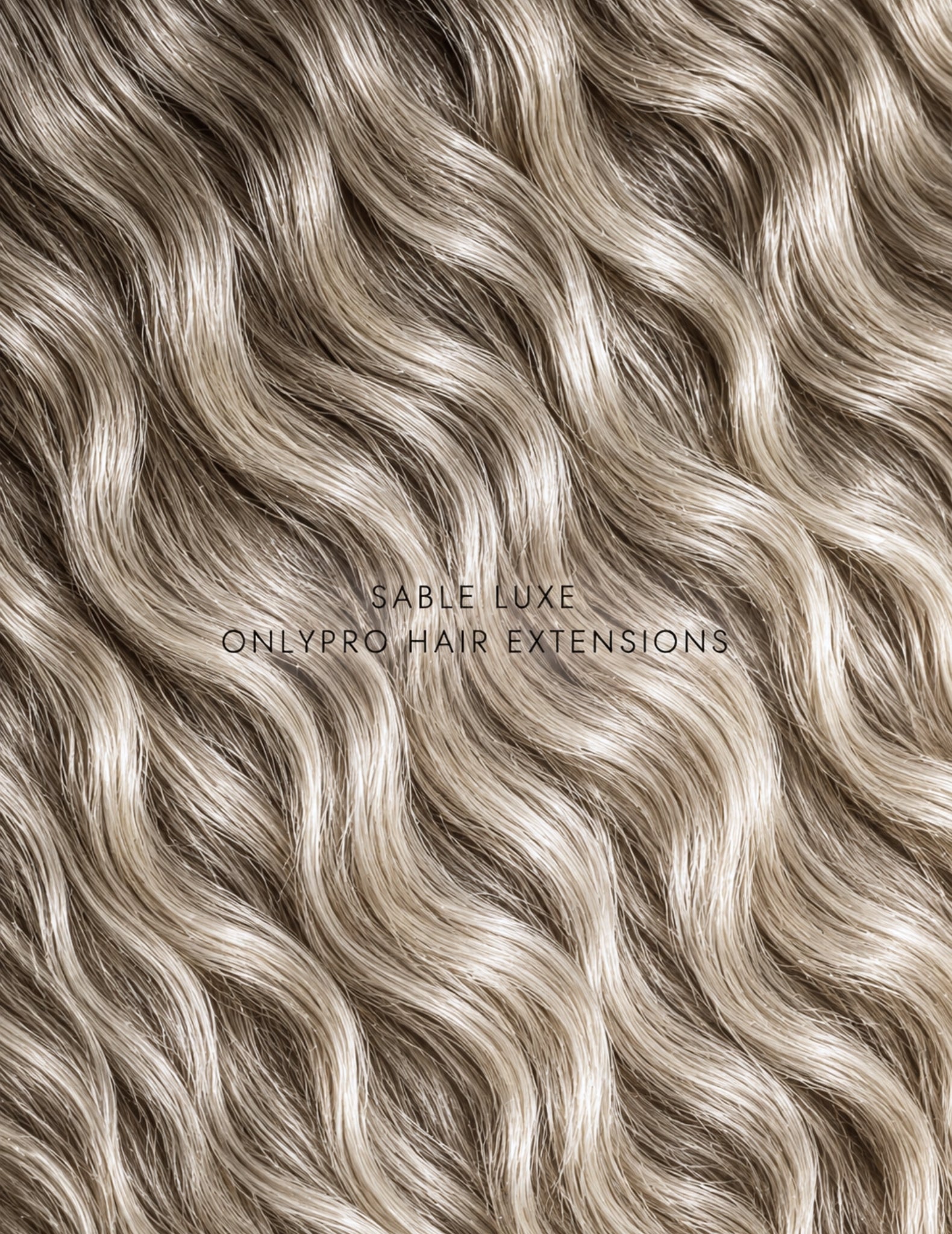 #shade_sable-luxe | Onlypro O-Weft Genius Weft Sable Luxe, Level 7NA, Dimensional Blonde Balayage, Genius Weft Beach Wave Extensions