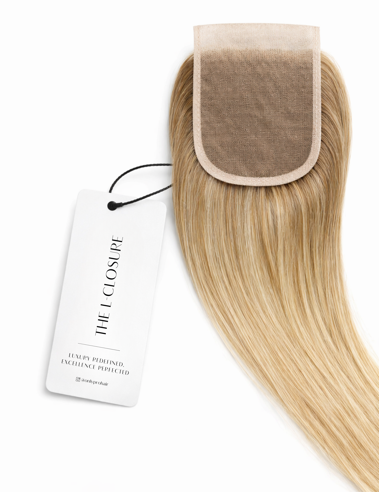 Onlypro L-Closure™ Lace Closure & Mesh Integration Piece