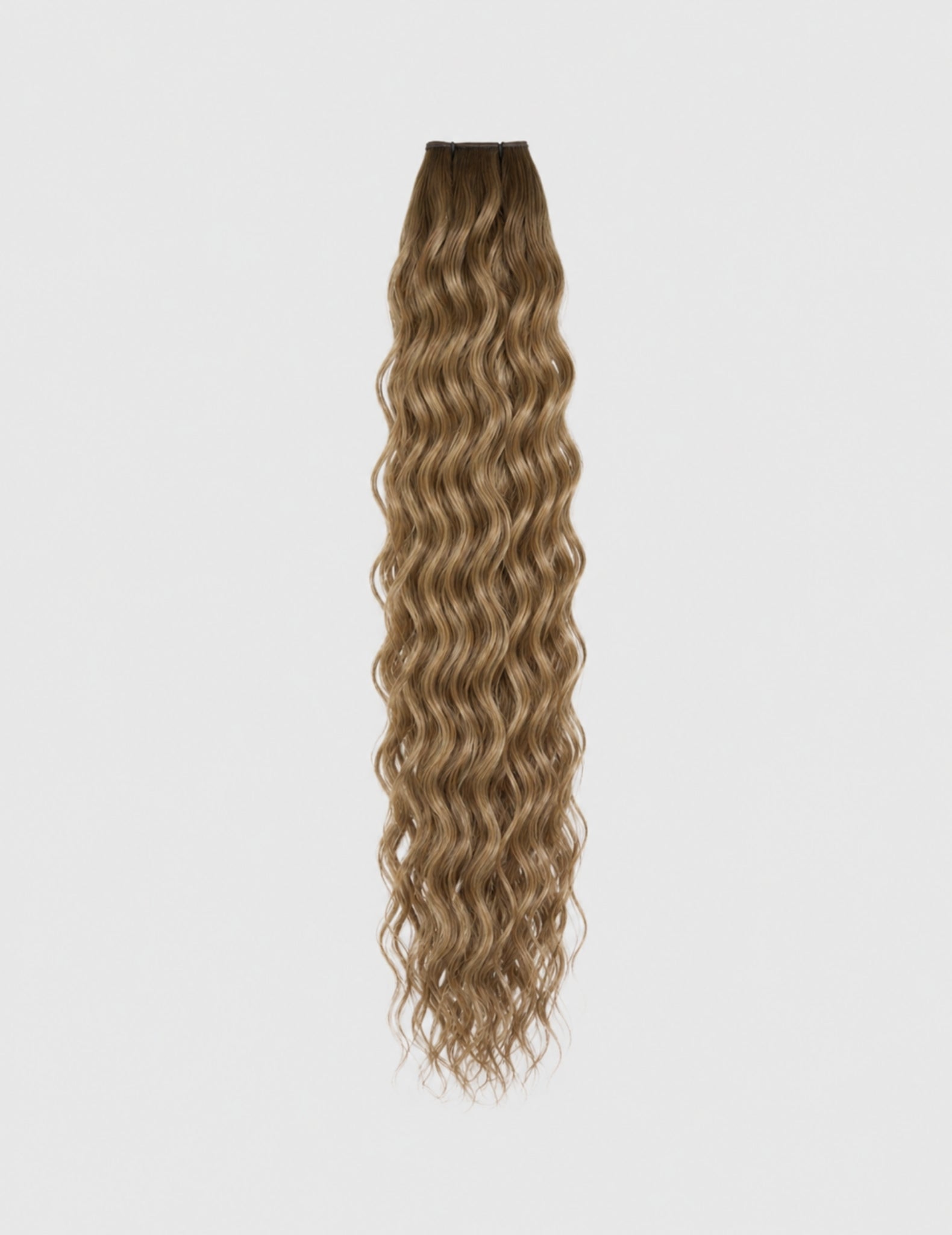 #shade_legacy-bronde | Onlypro O-Weft Genius Weft Legacy Bronde, Level 6, Rooted Dimensional Textured Beach Wave Weft Extensions