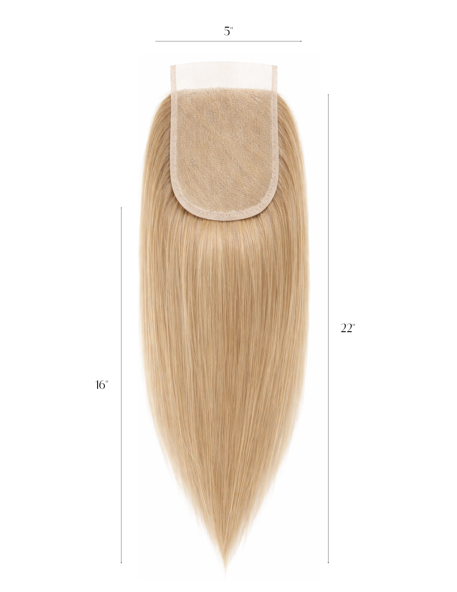 Onlypro L-Closure™ Lace Closure & Mesh Integration Piece