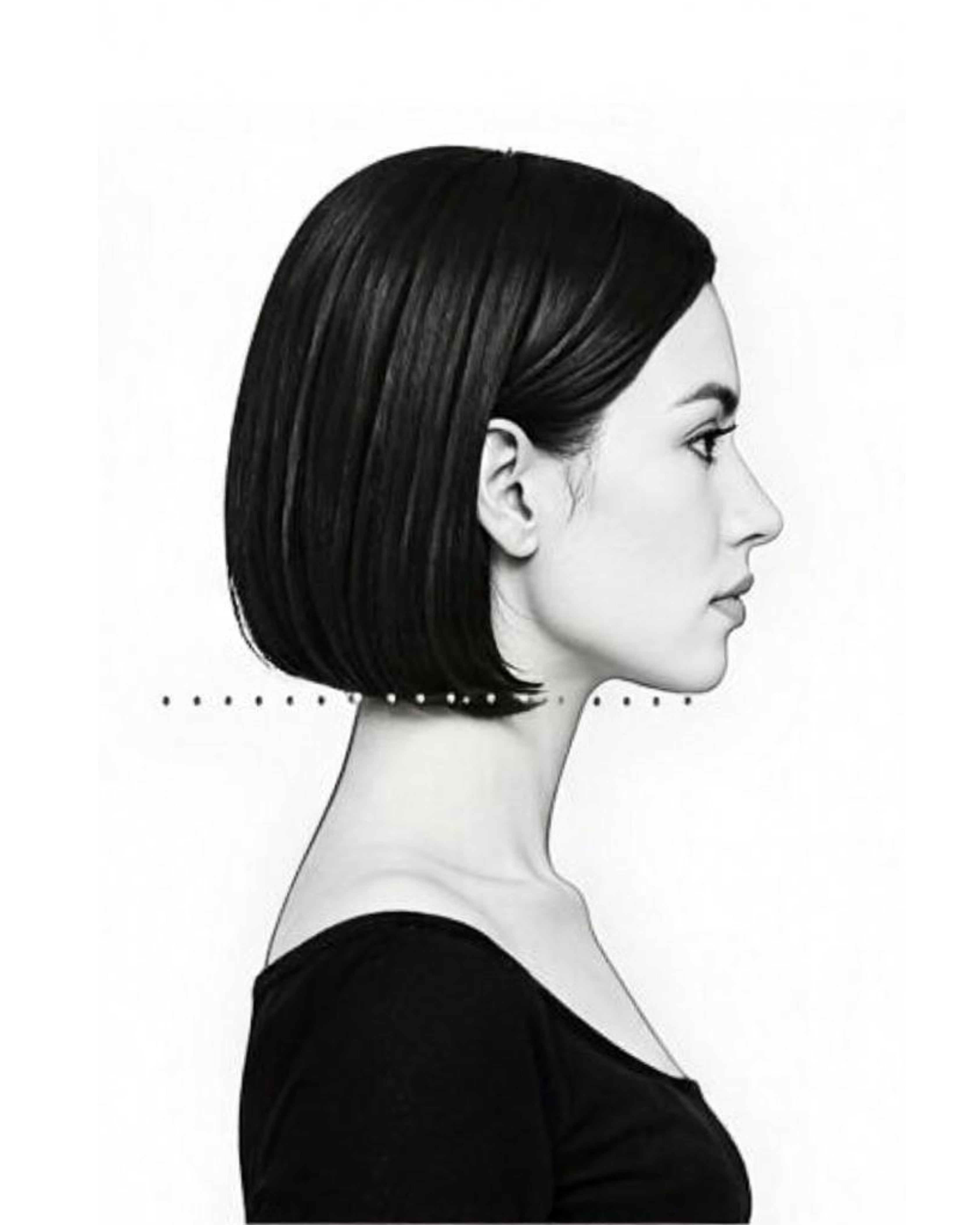 Bob length hair reference